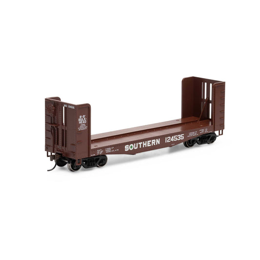 HO 40' Pulpwood Flat Southern #124535 Plastic Model (RND91461)