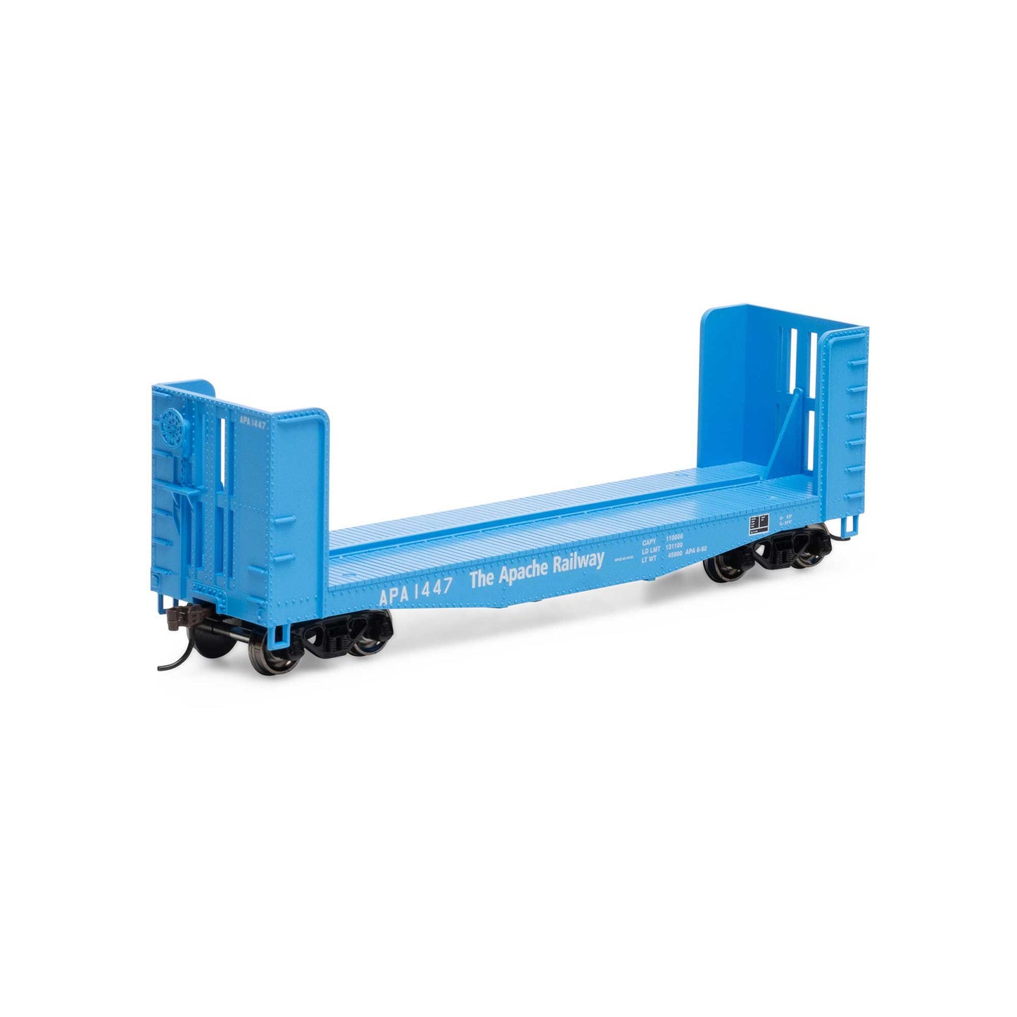 HO 40' Pulpwood Flat Apache Railway #1447 (RND91463)