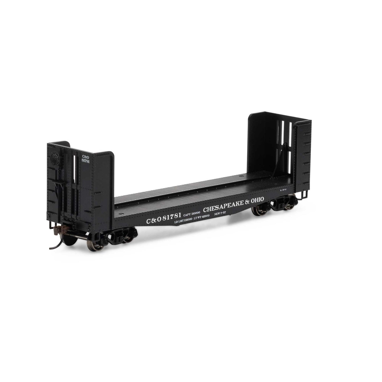 HO 40' Pulpwood Flat, C&O #81781 (RND91465)