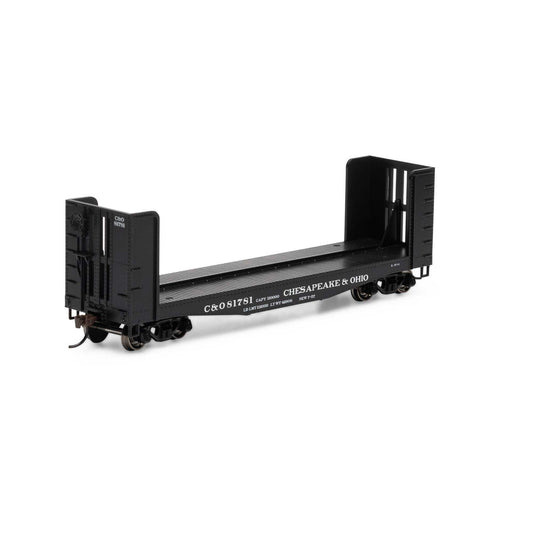 HO 40' Pulpwood Flat, C&O #81781 (RND91465)
