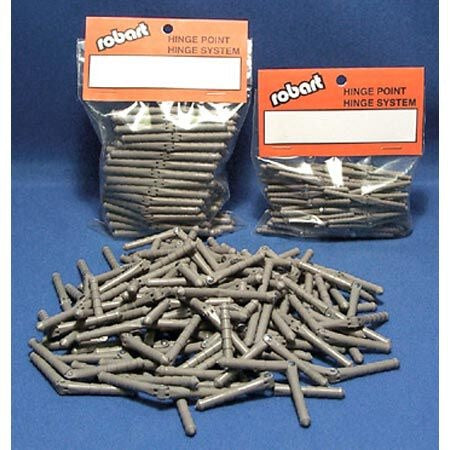 1/8" Steel Pin Hinge Points Pack of 100 (ROB311B)