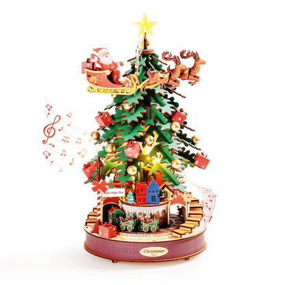 Rolife Christmas Melody Tree Music Dreamer Wooden Model Kit (ROEAMS01)