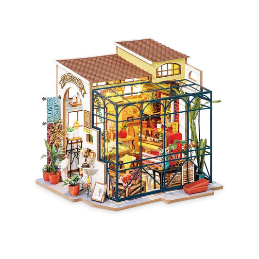 Emily's Flower Shop Miniature Wooden Model Kit (ROEDG145)