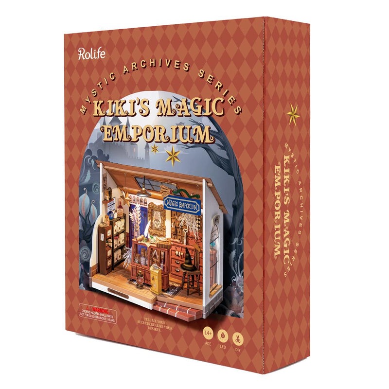 Kiki's Magic Emporium Miniature Wooden Model Kit (ROEDG155)