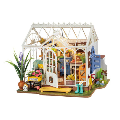 Dreamy Garden House Miniature Wooden Model Kit (ROEDG163)