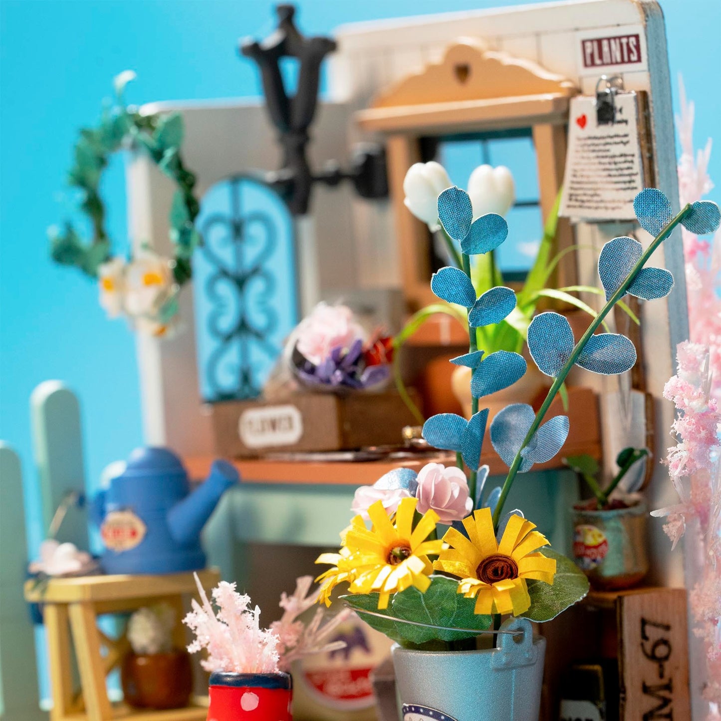 Dreaming Terrace Garden Miniature Wooden Model Kit (ROEDS030)