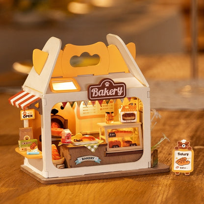 Rolife Teddy's Breadbox Miniature Wooden Model Kit (ROEDS033)