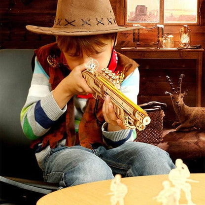 Terminator M870 Justice Guard Gun Wooden Model Kit Kit (ROELQ501)