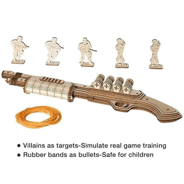 Terminator M870 Justice Guard Gun Wooden Model Kit Kit (ROELQ501)