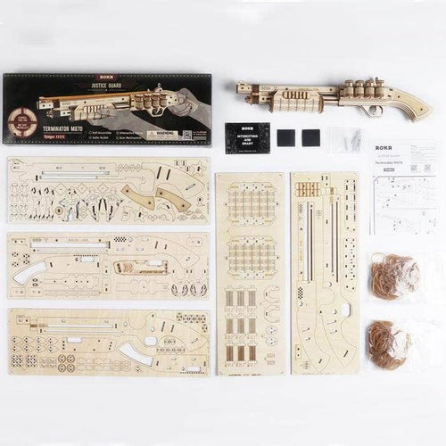 Terminator M870 Justice Guard Gun Wooden Model Kit Kit (ROELQ501)