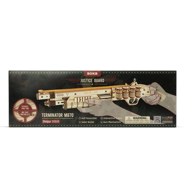 Terminator M870 Justice Guard Gun Wooden Model Kit Kit (ROELQ501)