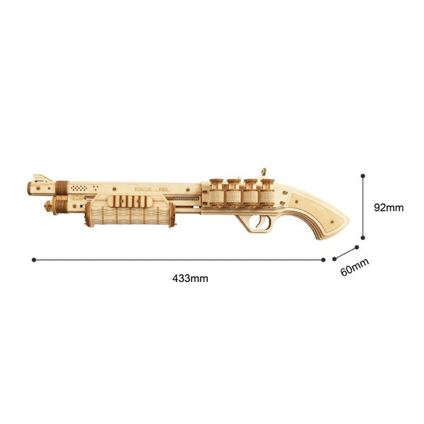 Terminator M870 Justice Guard Gun Wooden Model Kit Kit (ROELQ501)