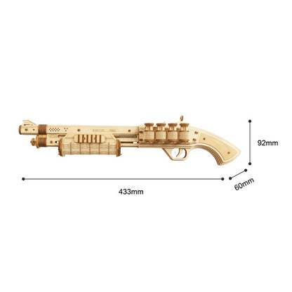 Terminator M870 Justice Guard Gun Wooden Model Kit Kit (ROELQ501)