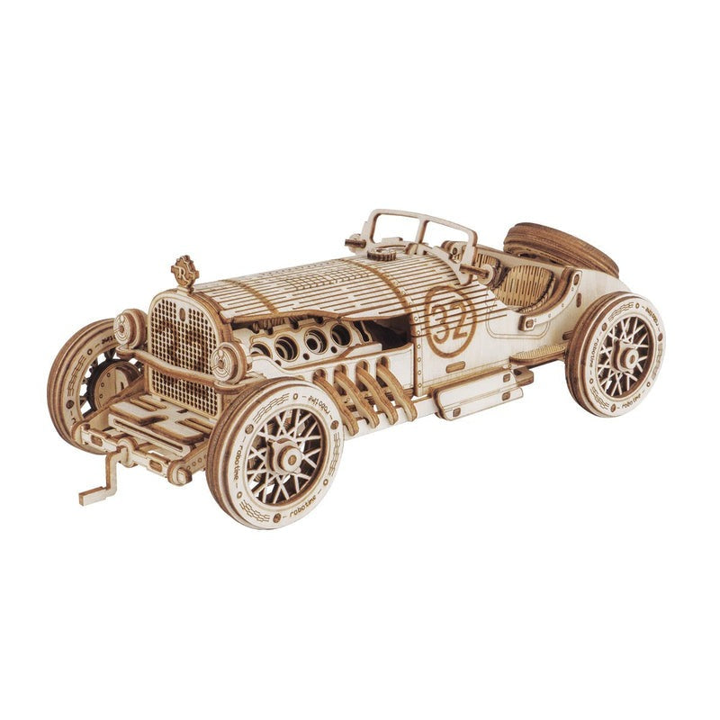Grand Prix Car Scale Wooden Model Kit (ROEMC401)
