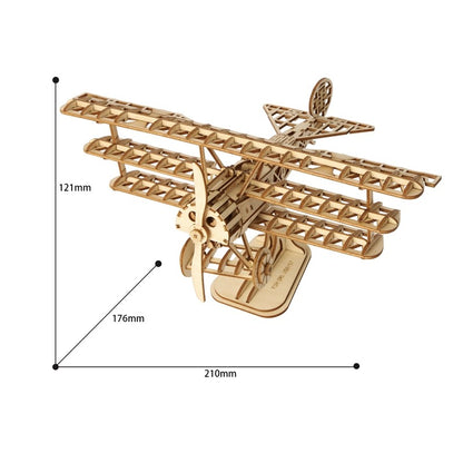 Tri-Plane Wooden Model Kit (ROETG301)