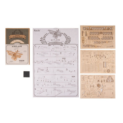 Tri-Plane Wooden Model Kit (ROETG301)