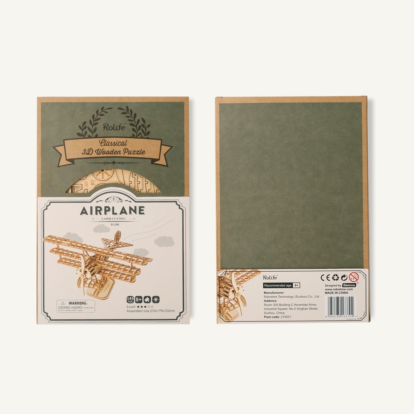 Tri-Plane Wooden Model Kit (ROETG301)