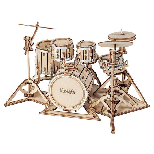 Drum Kit Wooden Model Kit Kit (ROETG409)