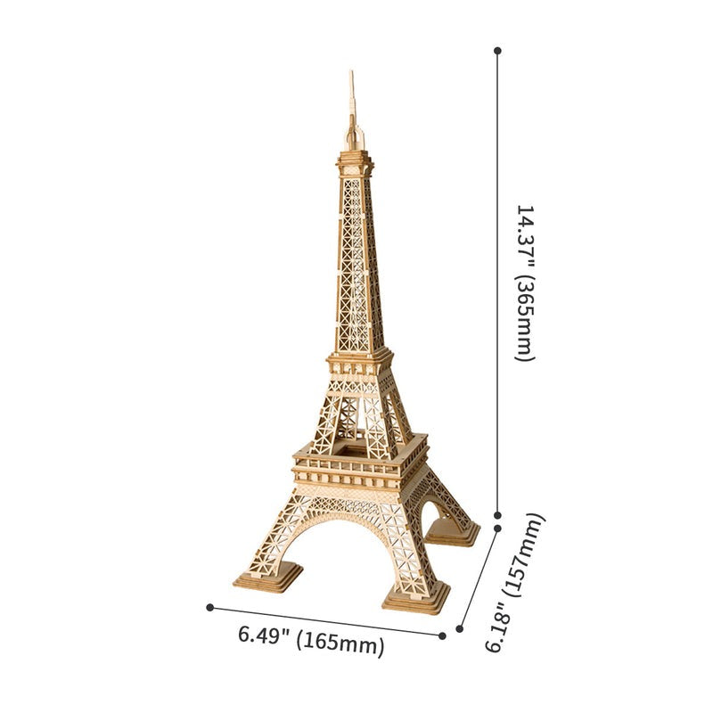 Rolife Eiffel Tower Wooden Model Kit (ROETG501)