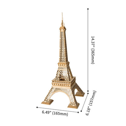 Rolife Eiffel Tower Wooden Model Kit (ROETG501)