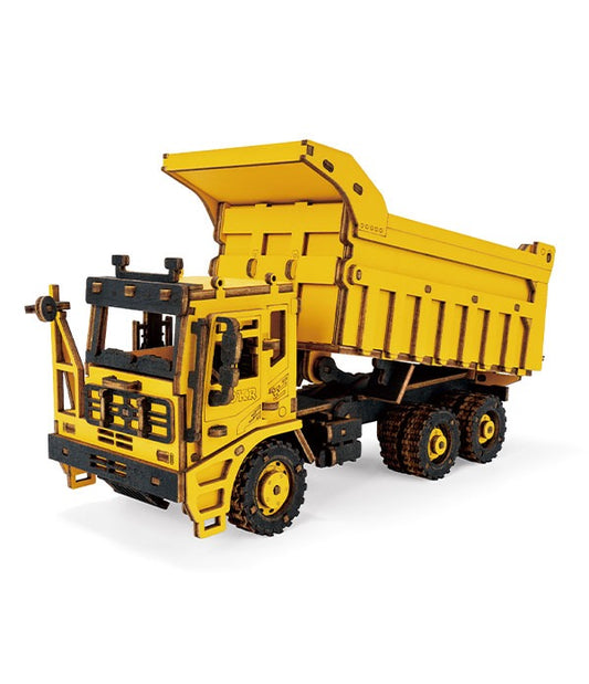 ROKR Dump Truck Wooden Model Kit (ROETG603K)