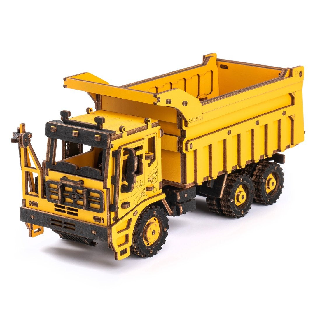 ROKR Dump Truck Wooden Model Kit (ROETG603K)