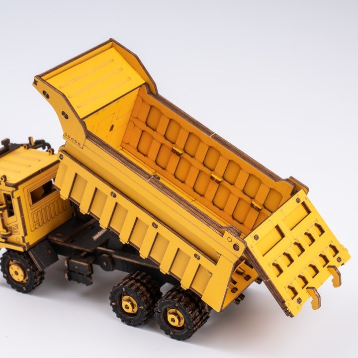 ROKR Dump Truck Wooden Model Kit (ROETG603K)