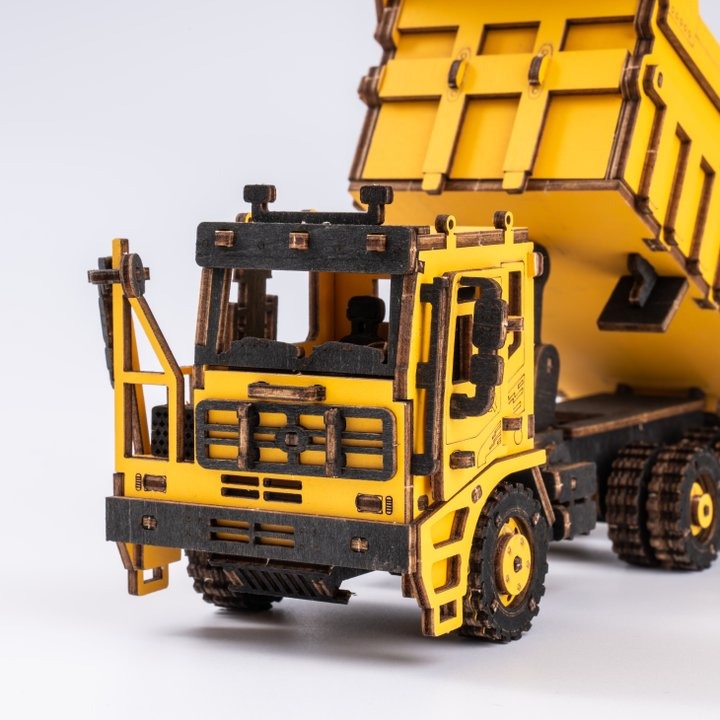 ROKR Dump Truck Wooden Model Kit (ROETG603K)