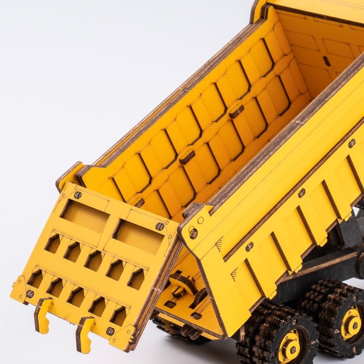 ROKR Dump Truck Wooden Model Kit (ROETG603K)