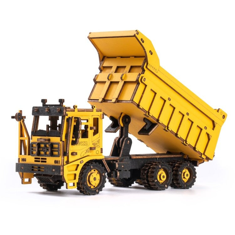 ROKR Dump Truck Wooden Model Kit (ROETG603K)