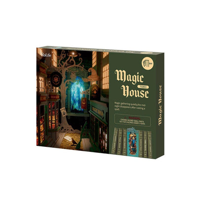 Magic House Book Nook Wooden Model Kit (ROETGB03)