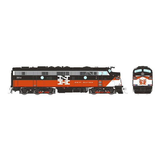 HO Rebuilt FL9 with DC/DCC/Sound - ConnDOT McGinnis #2024 (RPI14619)