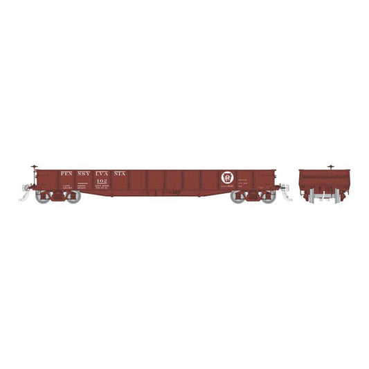 HO G22 Gondola PRR Circle Keystone 6-Pack (RPI194002)