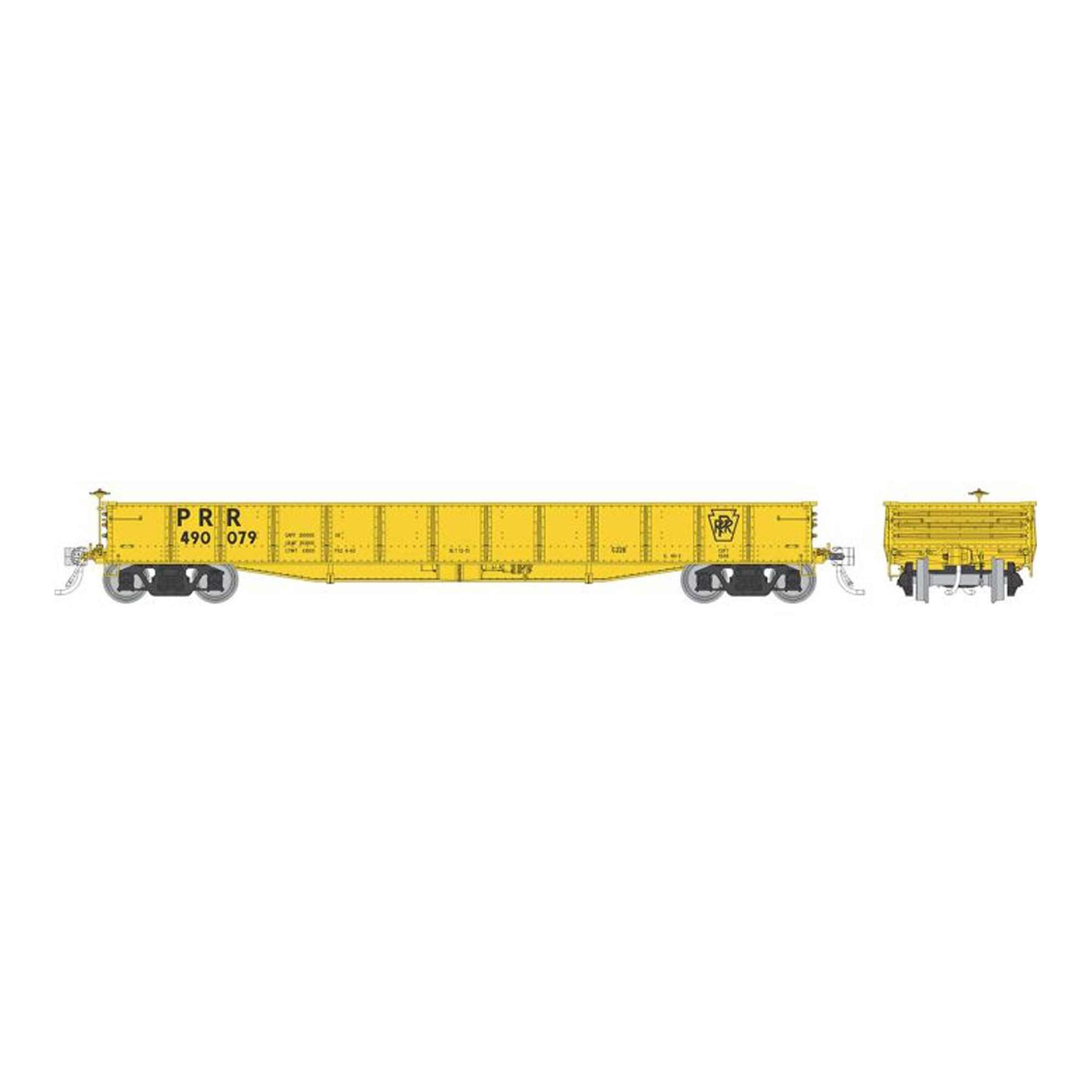 HO G22 Gondola PRR MOW 3-Pack (RPI194007)