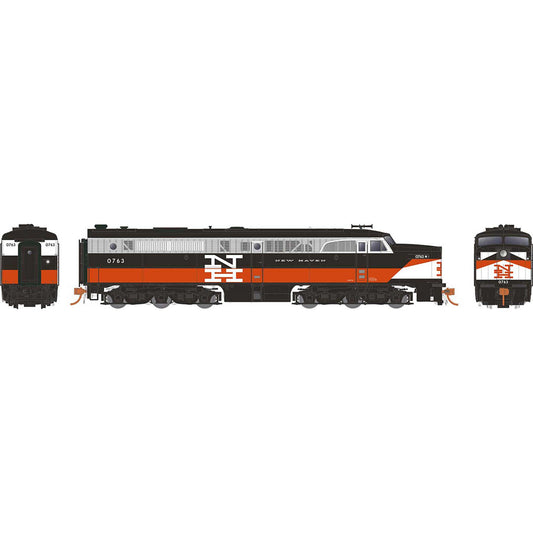 HO PA-1 Locomotive NH #0772 (RPI23062)
