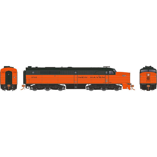 HO PA-1 Locomotive with DCC and Sound, NH #0760 (RPI23558)