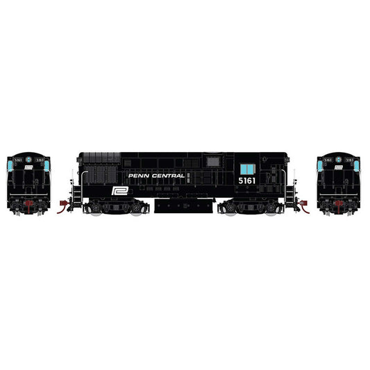 HO Scale H16-44 DC/DCC/S Sound Locomotive Black Scheme #5163 (RPI44518)