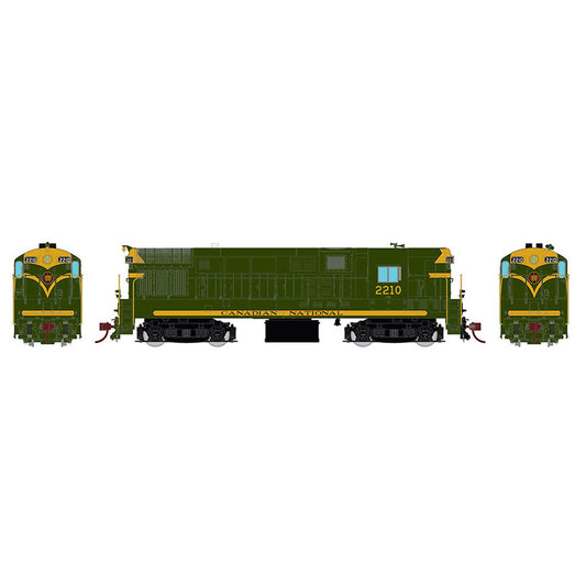 HO Scale H16-44 DC/DCC/S CN Green & Gold #2210 (RPI44527)