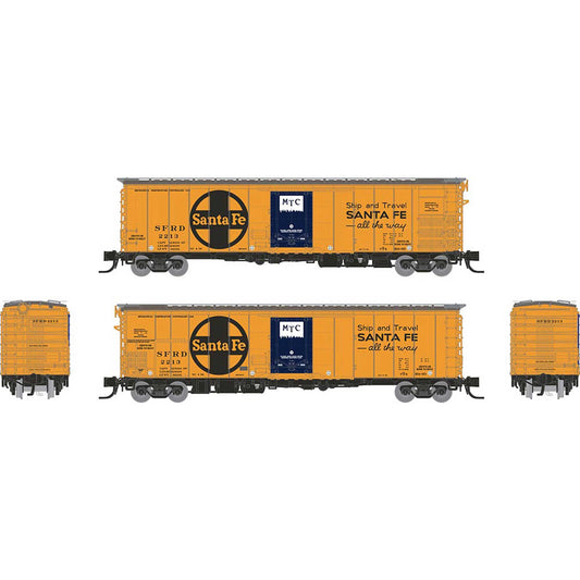 N SF RR-60 Mech Reefer with SF All The Way Slogan (RPI561008)