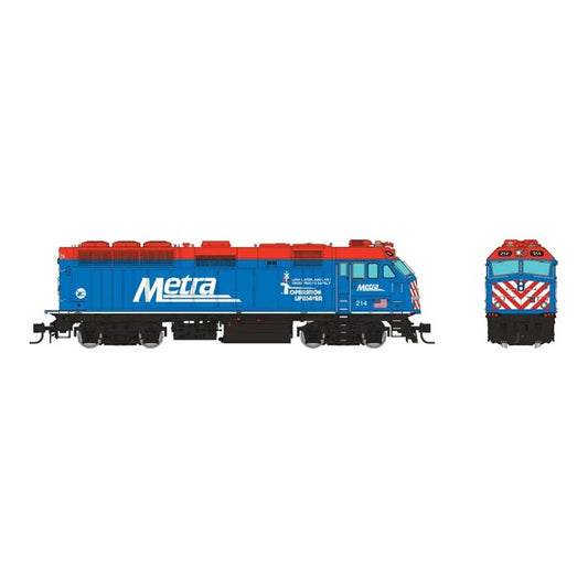 N F40PHM-2 Metra Blue Scheme Locomotive (RPI583004)