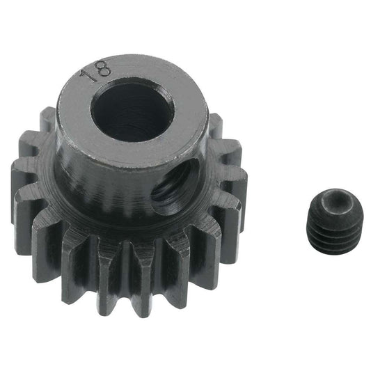 18 Tooth Blackened Steel 32p Pinion Gear 5mm (RRP8618)