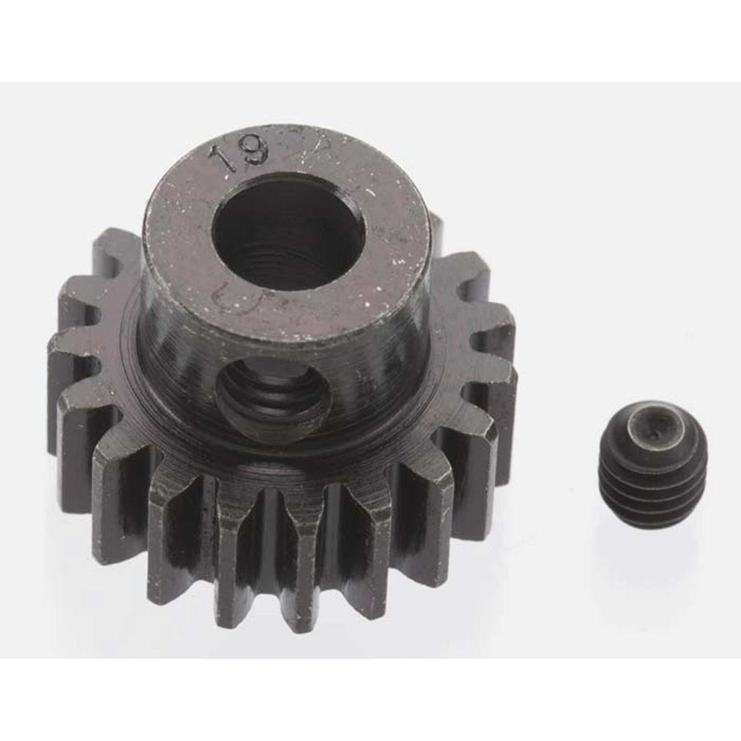 19 Tooth Blackened Steel 32p Pinion Gear 5mm (RRP8619)