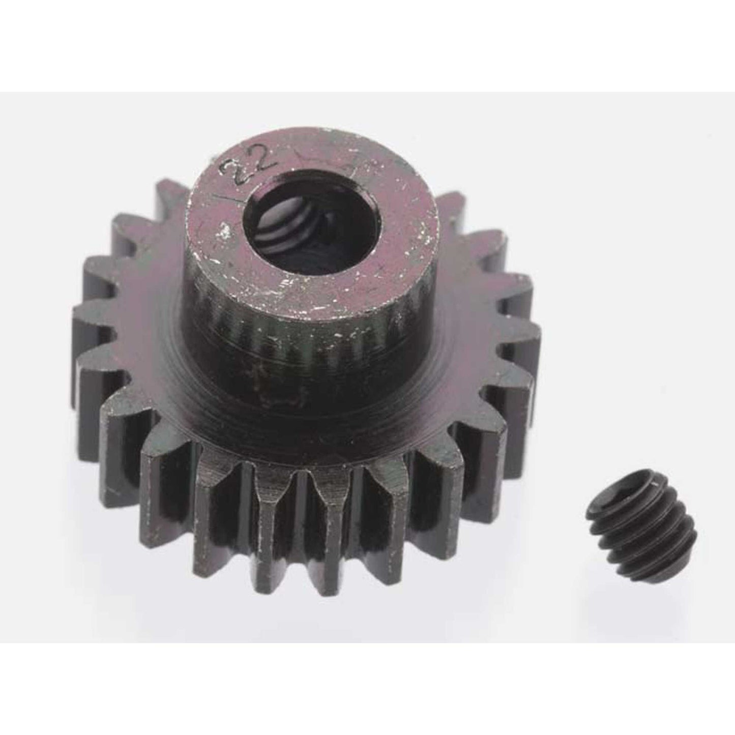 22 Tooth Blackened Steel 32p Pinion Gear for 5mm Shafts (RRP8622)