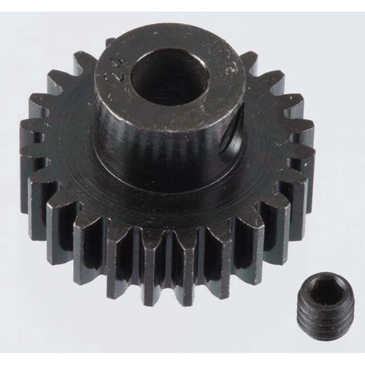 24 Tooth Extra Hard Blackened Steel 32p Pinion for RC Motors (RRP8624)