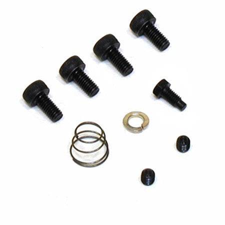 Carb Screw and Spring Set for M-O, BB, CC, FF, and HH (SAI120S90A)