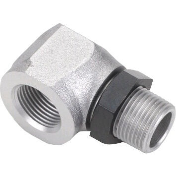 Right Angle Adapter Muffler with Nut for AG AH Models (SAI125A140)