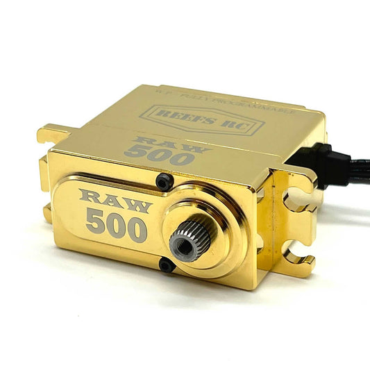 RAW 500 Brass Edition Programmable Servo (SEHREEFS159)