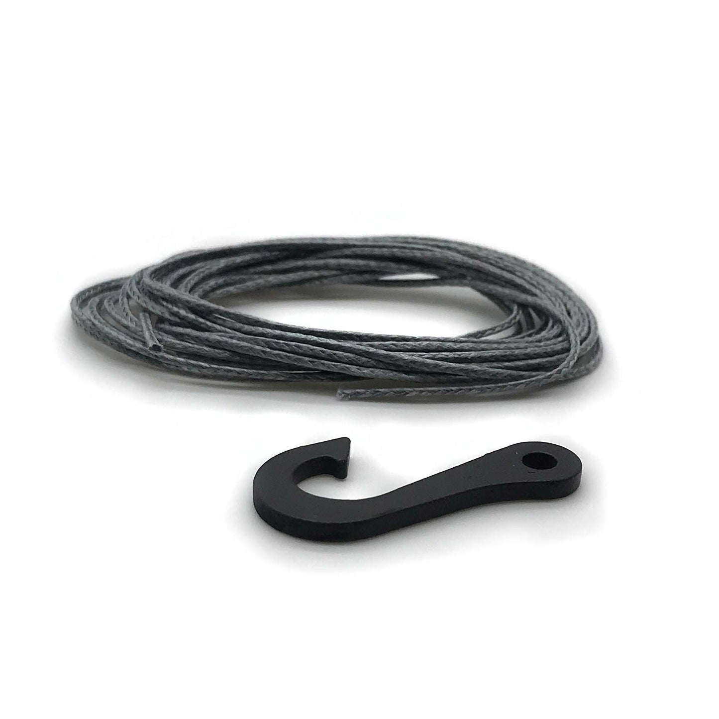 7 Feet Synthetic Winch Line with Steel Hook (SEHREEFS45)