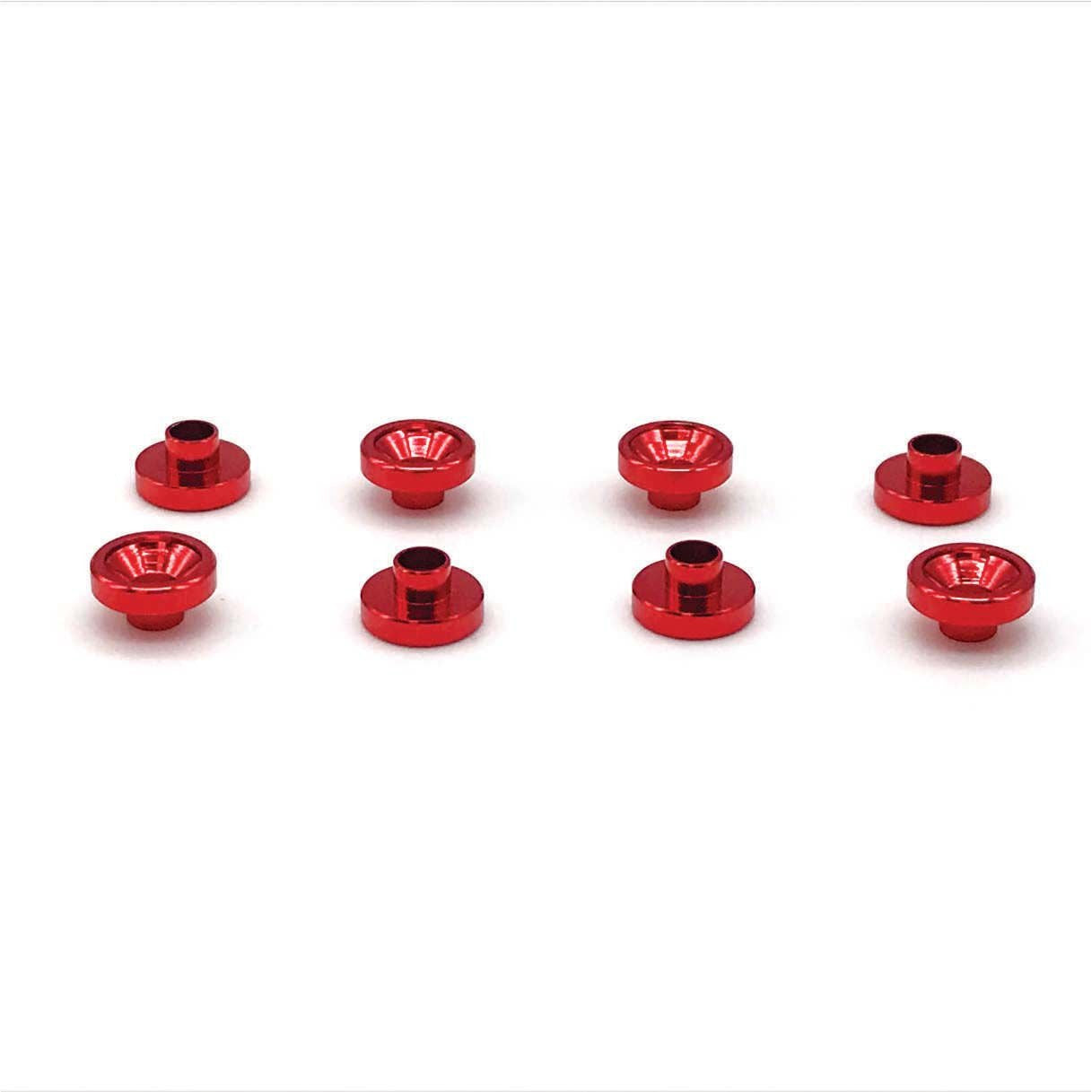 Red Servo Washers Set of 8 (SEHREEFS53)