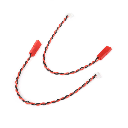 Sky Remote ID 6" 4 Pin ZHR to Red JST Adapter (2pc) (SPM-1009)
